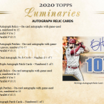 2020 Topps Luminaries Baseball