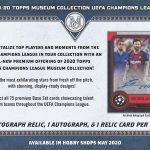 2019-20 Topps Museum Collection UEFA Champion League