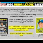 2020 Topps Heritage Minor League Baseball