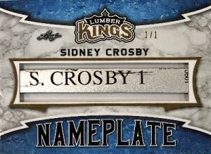 Nameplate Sidney Crosby