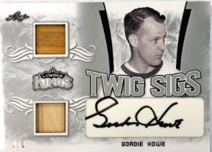 Twig Sigs Silver Gordie Howe