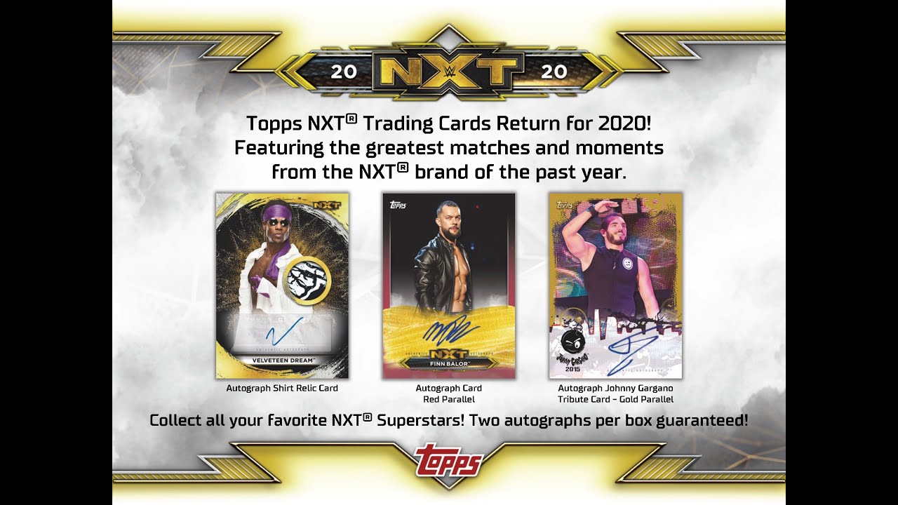 Topps Wwe Nxt Wrestling Card Checklist Checklistcenter Com