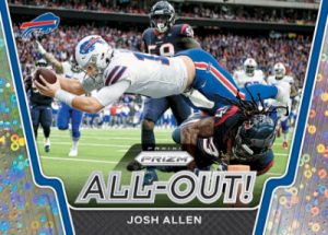 All Out! Prizms No Huddle Josh Allen MOCK UP