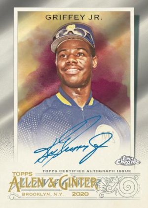 Auto Ken Griffey Jr MOCK UP