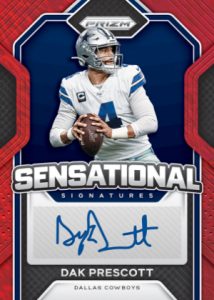 Sensational Signatures Red Shimmer Dak Prescott MOCK UP