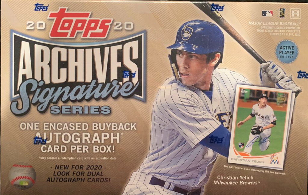 2021 Topps Archives Signature Series Active Player Edition Baseball