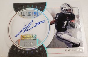 Rookie Roundup Auto RPS Henry Ruggs III