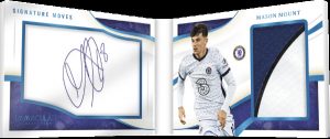 Signature Moves Jersey Auto Booklet Mason Mount MOCK UP