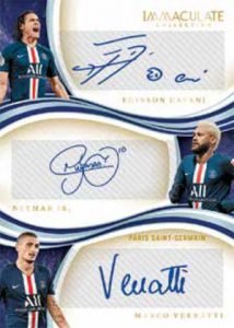 Triple Auto Edinson Cavani, Marco Verratti, Neymar Jr MOCK UP