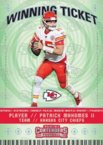 Winning Ticket Patrick Mahomes II MOCK UP