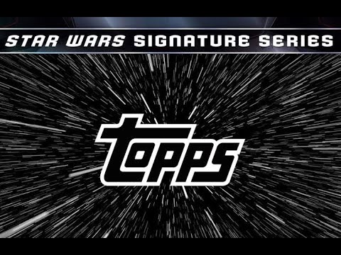 topps star wars signature series 2021