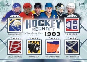 Hockey Redraft Dominik Hasek, Steve Yzerman, Cam Neely, Pat LaFontaine, Tom Barrasso, Clause Lemieux MOCK UP