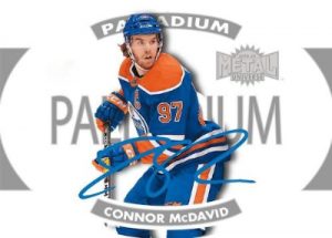 Metal Universe Palladium Auto Connor McDavid MOCK UP