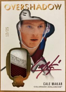 Overshadow Rookie Auto Patch Cale Makar