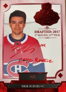 Rookie Class of 2020 Red Foil Nick Suzuki