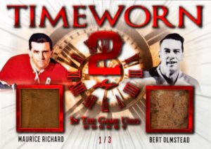 Timeworn 2 Red Maurice Richard, Bert Olmstead