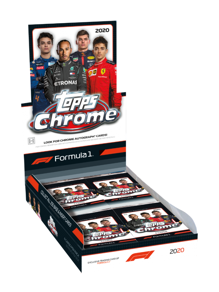 2020 Topps Chrome Formula 1 Racing Card Checklist