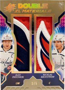 Double XL Duos Materials Premium Alex Ovechkin, Nicklas Backstrom