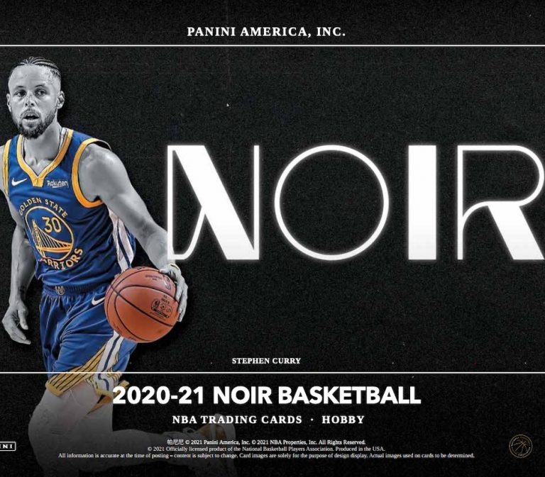 202021 Panini Noir Basketball Card Checklist