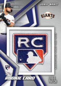 2021 Rookie Card Patches Joey Bart MOCK UP