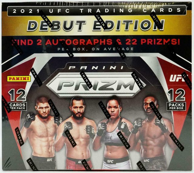 2021 Panini Select UFC MMA Card Checklist