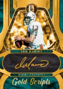 Gold Scripts Dan Marino MOCK UP