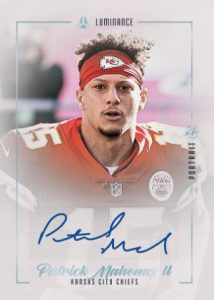 Portrait Signatures Patrick Mahomes II MOCK UP