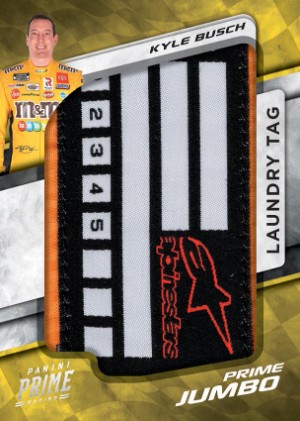 Prime Jumbo Laundry Tag Kyle Busch MOCK UP