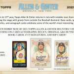 2021 Topps Allen & Ginter Baseball