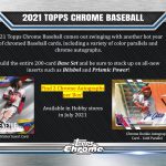 2021 Topps Chrome Baseball