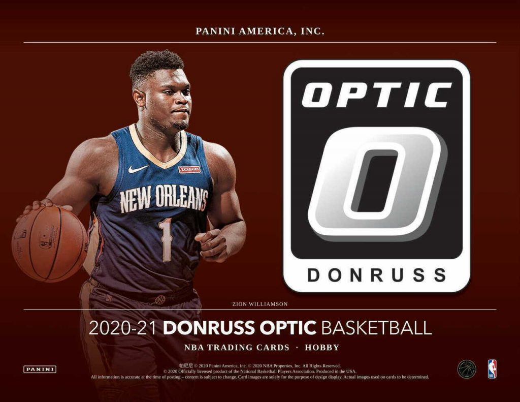 202021 Donruss Optic Basketball Card Checklist