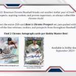 2021 Bowman Chrome Baseball