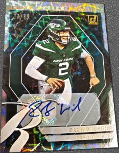 Elite Series Rookie Auto Zach Wilson