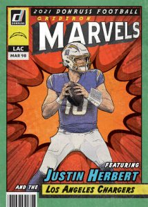 Gridiron Marvels Justin Herbert MOCK UP