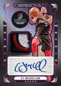 Matrix Material Auto Electric Etch Purple CJ McCollum MOCK UP