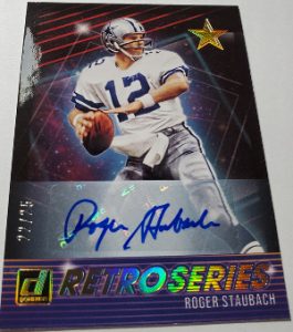 Retro Series Auto Roger Staubach