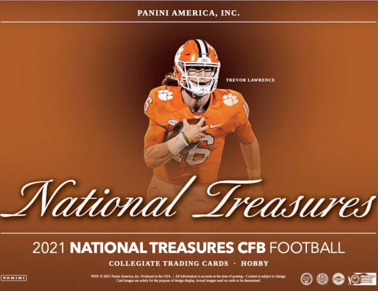 2021 Panini National Treasures Collegiate Football