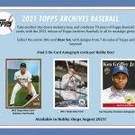 2021 Topps Archives Baseball