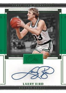 First Team Signatures Larry Bird MOCK UP