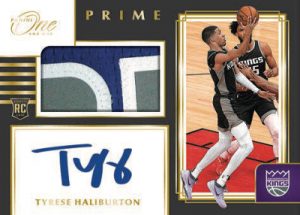 Rookie Jersey Auto Prime Tyrese Haliburton MOCK UP