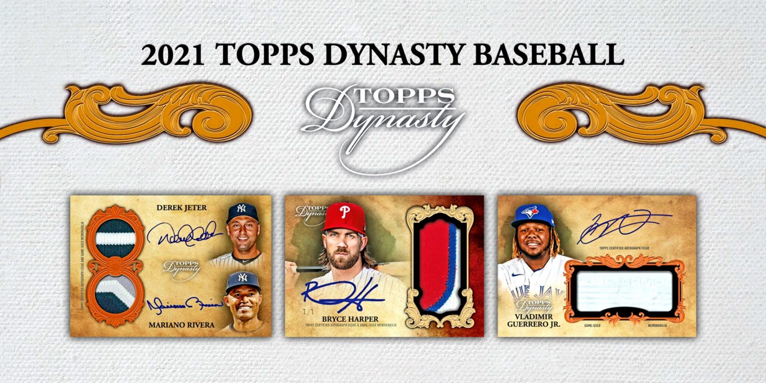 2021 Topps Dynasty Baseball Card Checklist