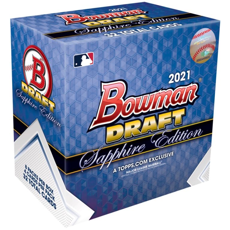 2021 Bowman Draft Sapphire Baseball Card Checklist