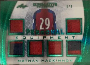 Personal Equipment Emerald HoloFoil Nathan MacKinnon