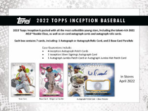 2022 Topps Inception Baseball