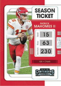 Base Season Ticket Patrick Mahomes MOCK UP