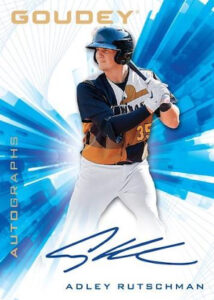 Goudey Auto Adley Rutschman MOCK UP