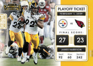 Playoff Ticket Gold James Harrison MOCK UP