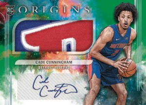 Rookie Jersey Auto Green Cade Cunningham MOCK UP