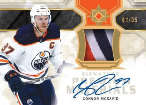 Ultimate Signatures Premium Materials Connor McDavid MOCK UP