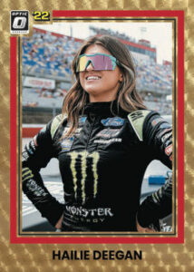 Base Optic Retro Gold Vinyl Hailie Deegan MOCK UP